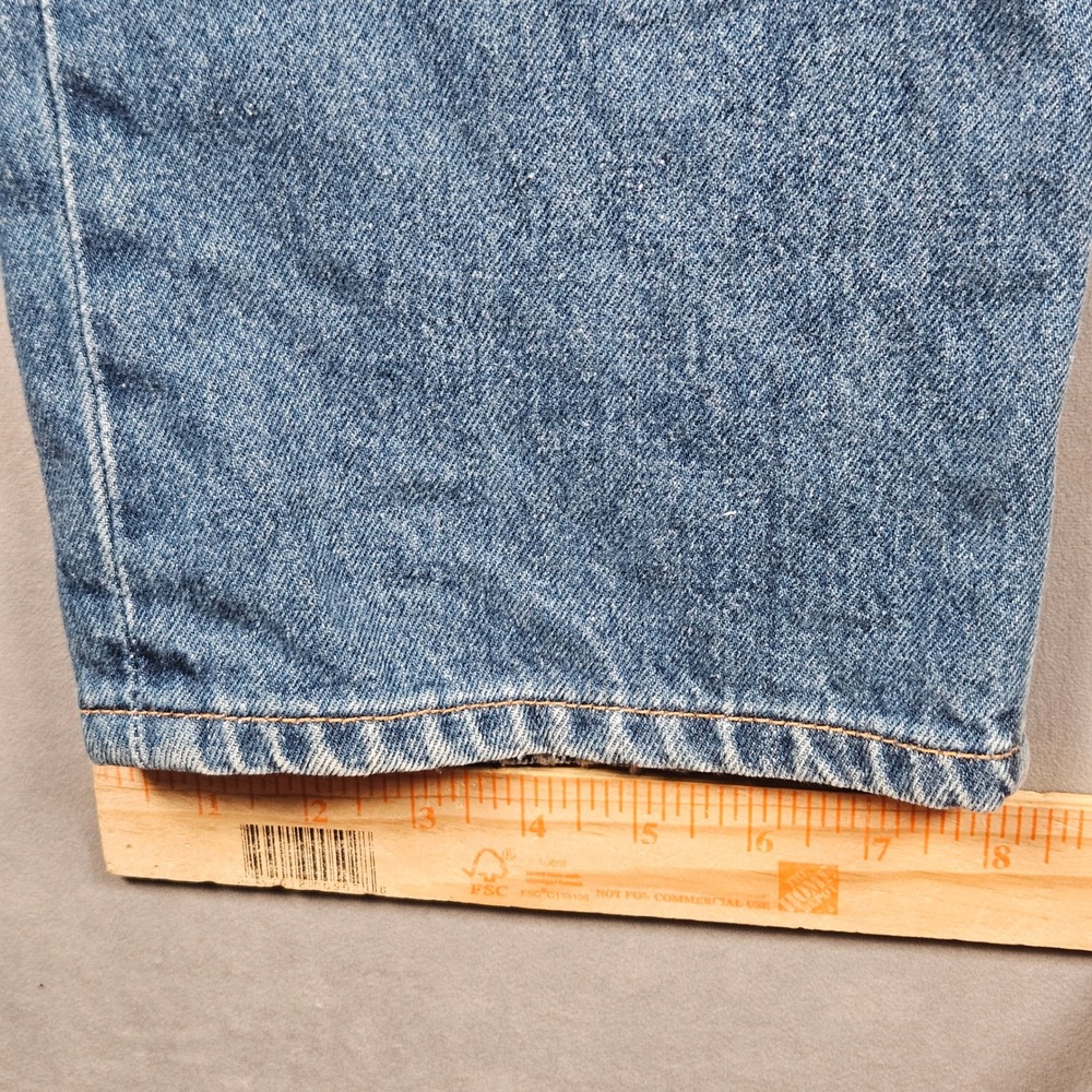 Levi's 501xx Jeans Men 40x30 Blue Medium Wash Straight Leg Button Fly Denim - Picture 7 of 11